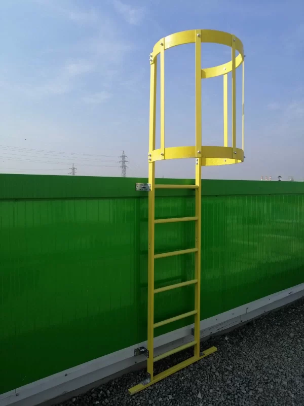 FRP Caged Vertical Ladder Applications