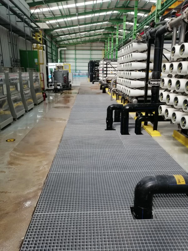 FRP Grating Platform and Walkway Applications